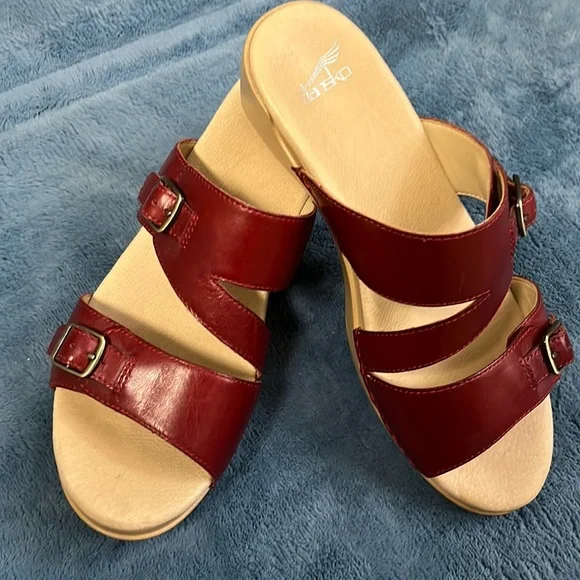 Beautiful Dansko sandals (Upper leather )like most dansko brands)